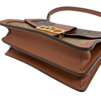 【LOUIS VUITTON/ルイ・ヴィトン】 M45958 モノグラムリバース ドーフィーヌMM ショルダーバッグ モノグラムキャンバス PVC/ゴールド金具 レディース【中古】【真子質店】【BL】【IMiKx】