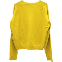 【GUCCI/グッチ】 セーター ウール100％ イエローウール レディース【中古】【真子質店】【GD】【TMox】