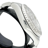 【ROLEX/ロレックス】 168622 ヨットマスター 腕時計 ステンレススチール/Ptプラチナ 自動巻き/オートマ 2000年製 シルバー文字盤/シルバーベルト レディース【中古】【真子質店】【BL】【KDMix】【ex】