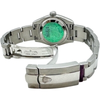 【ROLEX/ロレックス】 179160 デイトジャスト コンセントリック 保証書/ギャラ/箱付 腕時計 ステンレススチール 自動巻き/オートマ 2005年製 シルバー文字盤 レディース【中古】【真子質店】【BL】【MoMoxx】【ex】