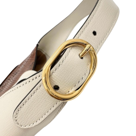 【GUCCI/グッチ】 636706 ジャッキー1961 ワンショルダーバッグ 2WAY  ショルダーバッグ レザー/パイソン  ホワイト/ブラウン/レッド レディース【中古】【真子質店】【BL】【IMaxx】