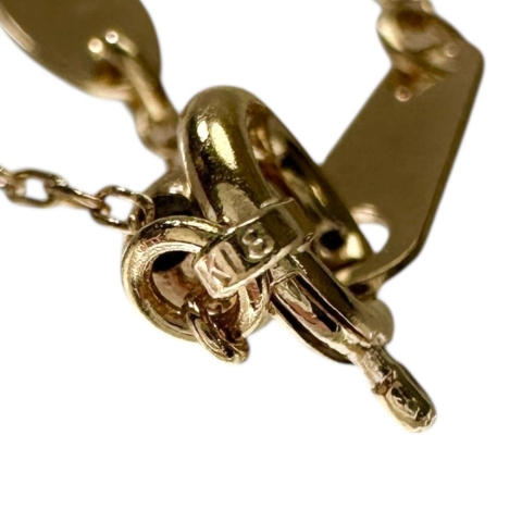 デザインボールチェーン ネックレス K18PGピンクゴールド 18金 1.8g 60.5cm レディース【中古】【真子質店】【BL】【Ixx】【ex】