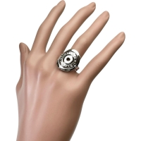 13号【BVLGARI/ブルガリ】 アストラーレ チェルキ リング・指輪 K18WGホワイトゴールド 18金 10.9g レディース【中古】【真子質店】【BL】【ISDK】