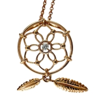 フラワーモチーフ ダイヤモンド ネックレス K18PGピンクゴールド 18金 3.6g 46cm レディース【中古】【真子質店】【NN】【YxMo】