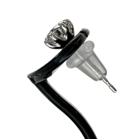 ダイヤモンド（H-SI2-VG） 0.348ct ダイヤモンド(G-SI2-VG) 0.315ct ピアス Pt900プラチナ 0.4g レディース【中古】【真子質店】【NN】【DIMi】