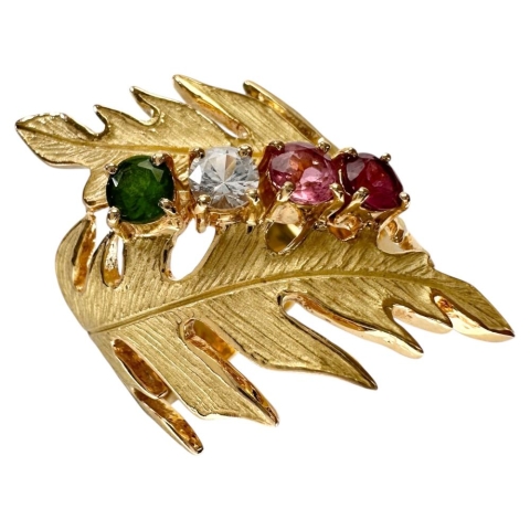 15号 【AKコレクション】  マルチ石 リング・指輪 K18ゴールド 18金 9.8g レディース【中古】【真子質店】【NN】【IYMiMa】