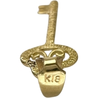 キーモチーフ ペンダントトップ K18ゴールド 18金 0.8g レディース【中古】【真子質店】【NN】【ITx】
