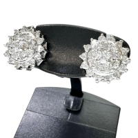 ダイヤモンド 0.52/0.52ct ピアス Pt900プラチナ 4.2g レディース【中古】【真子質店】【NN】【DMox】